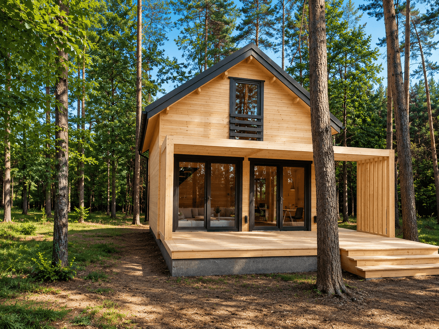 Drewniany domek letniskowy Jan III